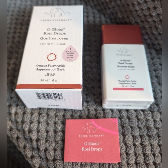 NIB Drunk Elephant O-Bloos Rosi Drops - Picture 5 of 5